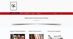 Desktop Screenshot of chinagrovepress.com